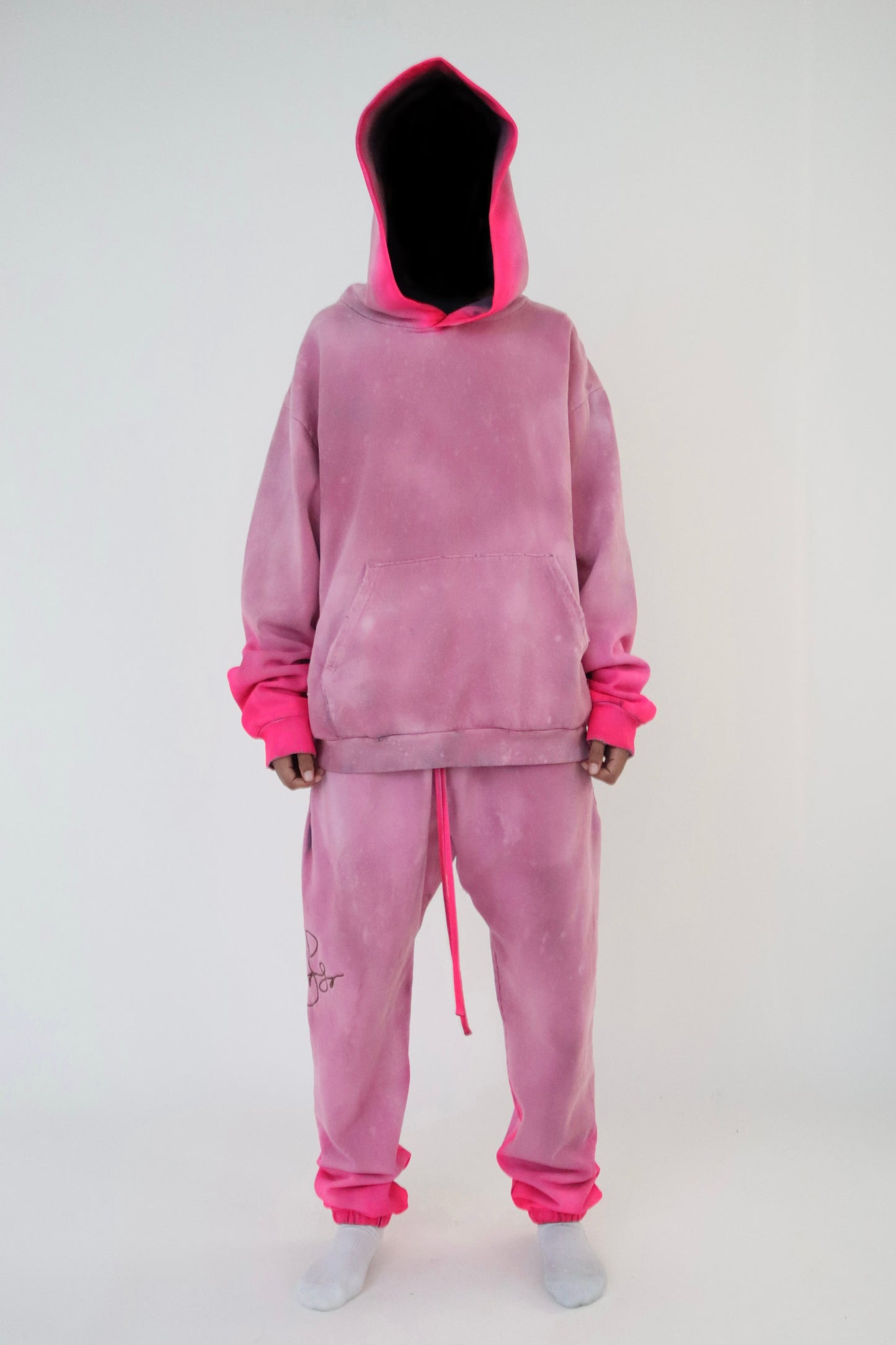 Ombré Signature Sweatsuit - Pink