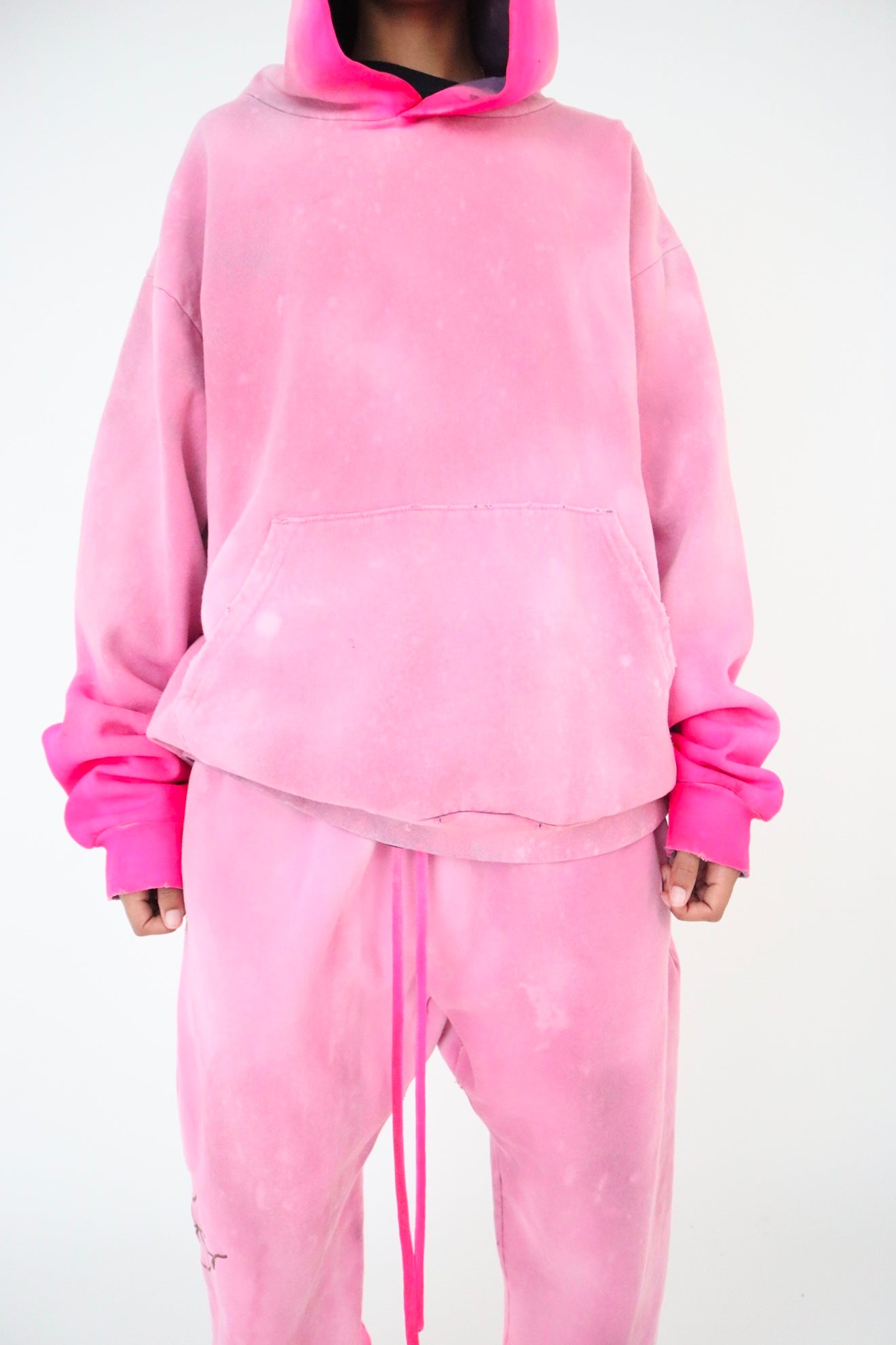 Ombré Signature Sweatsuit - Pink