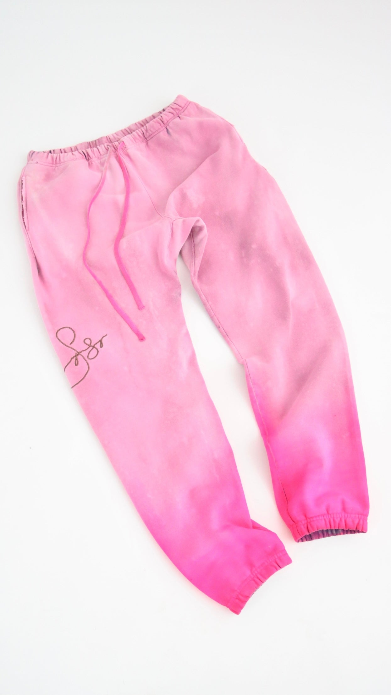 Ombré Signature Sweatsuit - Pink